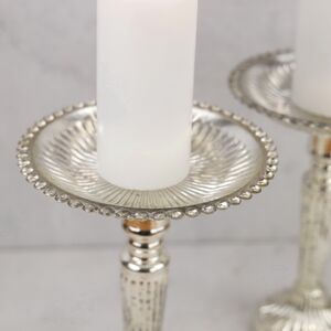 Стеклянный подсвечник на ножке Мауритц 25 см ShiShi (ШиШи) фото 4