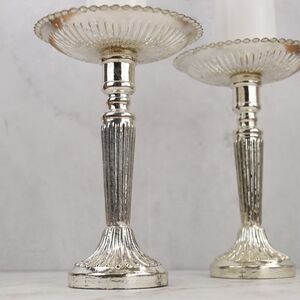 Стеклянный подсвечник на ножке Мауритц 25 см ShiShi (ШиШи) фото 3