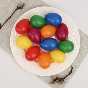 Пасхальные украшения Яйца Easter Carnaval 6 см, 20 шт, подвеска Kaemingk фото 7