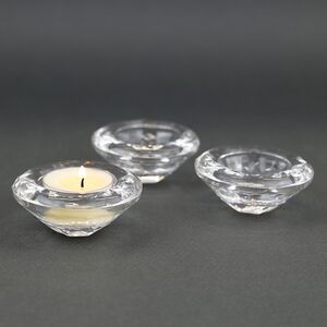 Стеклянный подсвечник для чайной свечи Felicity 7 см, 3 шт Koopman (Купман) фото 4
