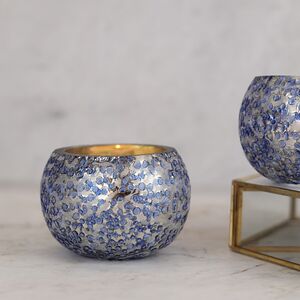 Стеклянный подсвечник Alba su Сomo 8 см