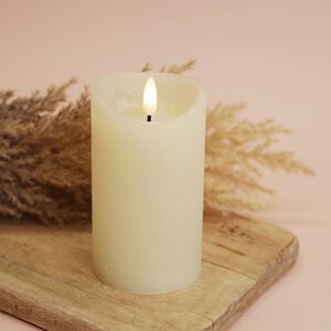 Светодиодная свеча Ромеро 13*7 см, на батарейках Koopman фото 1