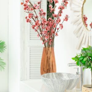 Стеклянная ваза Naples Sunset 35 см Kaemingk фото 6