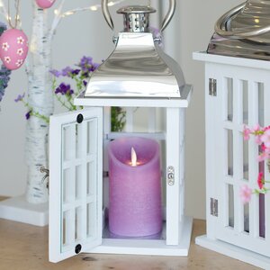 Набор свечей с имитацией пламени Magic Flame 10-15 см, 3 шт, с пультом управления, фиолетовые Peha фото 2