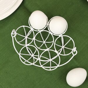 Пасхальная подставка для яиц Arabella 16 см, для 7 штук (Kaemingk, Нидерланды). Артикул: 848634-2