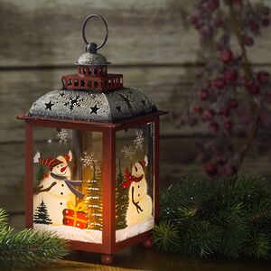 Подсвечник - фонарь Лесная история 23 см (Holiday Classics, Россия). Артикул: KH62314