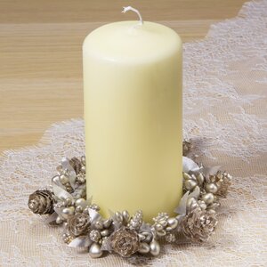 Украшение для свечи Перламутровый Венец 10 см Swerox фото 1