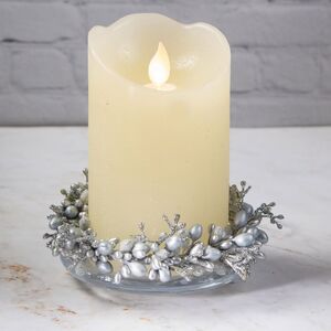 Венок для свечи Snowberry - Арктические Ягоды 10 см (Swerox, Швеция). Артикул: L229-SI