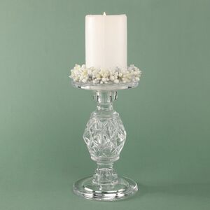 Свеча столбик 17*7 cм, белая Омский Свечной фото 5