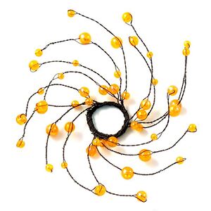 Украшение для свечи Ashberry 10 см, оранжевый Swerox фото 4