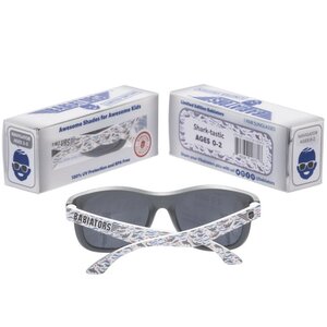 Детские солнцезащитные очки Babiators Printed Navigator Акулистически! 3-5 лет Babiators фото 4