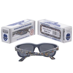 Детские солнцезащитные очки Babiators Printed Navigator Супер космический, 0-2 лет Babiators фото 4