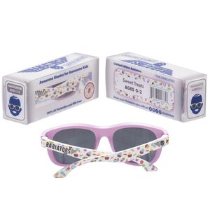 Детские солнцезащитные очки Babiators Printed Navigator Сладкие угощения, 0-2 лет Babiators фото 4