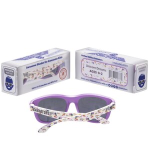 Детские солнцезащитные очки Babiators Printed Navigator Сны с единорогом, 0-2 лет Babiators фото 4