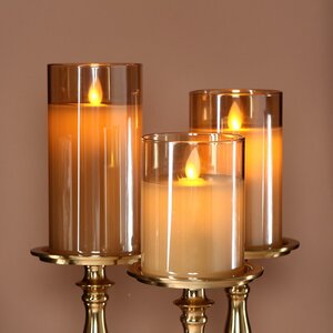Светодиодная свеча в колбе Mosala - Gold