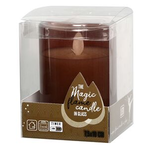 Светодиодная свеча в колбе Mosala - Amber 10 см, на батарейках Peha фото 5