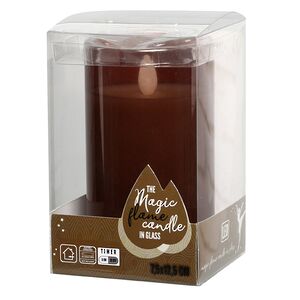 Светодиодная свеча в колбе Мосала - Брауни 12 см, на батарейках Peha (Пеха) фото 5