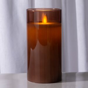 Светодиодная свеча в колбе Мосала - Брауни 15 см, на батарейках (Peha, Нидерланды). Артикул: MB-11200