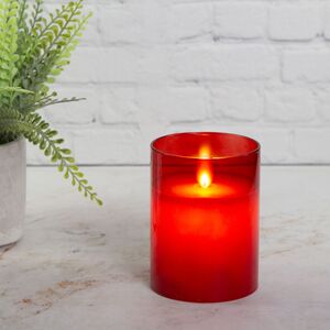 Светодиодная свеча в колбе Ильгриммо 10 см, на батарейках (Peha, Нидерланды). Артикул: MB-11265