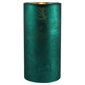 Светодиодная свеча в стакане Жюмель 15 см, на батарейках (Peha, Нидерланды). Артикул: MB-11425