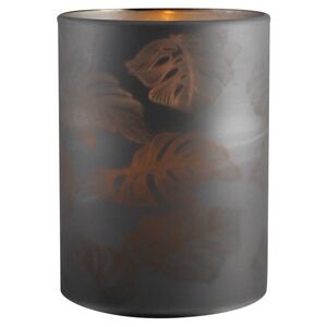 Светодиодная свеча в стакане Гамбетта 10 см, на батарейках (Peha, Нидерланды). Артикул: MB-11495