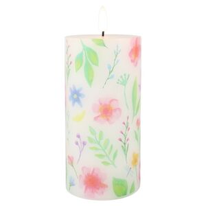 Светодиодная свеча с имитацией пламени Флорио 15 см на батарейках, таймер (Peha, Нидерланды). Артикул: MB-41265