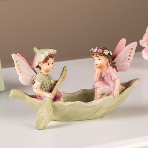 Декоративная фигурка Эльфы Отто и Аве - Весна в долине Ла Брела 13 см (Goodwill, Бельгия). Артикул: MC37116