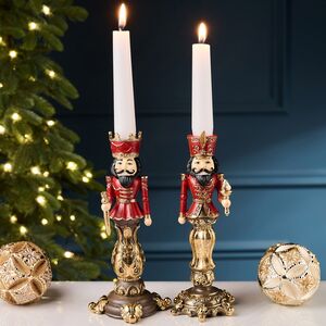 Декоративный подсвечник Щелкунчик - Red Crown 22 см Goodwill (Гудвилл) фото 4