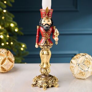 Декоративный подсвечник Щелкунчик - Golden Crown 22 см Goodwill (Гудвилл) фото 2