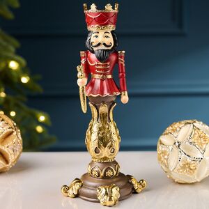 Декоративный подсвечник Щелкунчик - Red Crown 22 см Goodwill (Гудвилл) фото 5