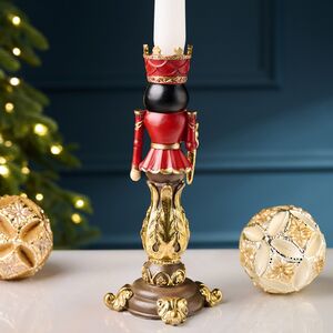 Декоративный подсвечник Щелкунчик - Red Crown 22 см Goodwill (Гудвилл) фото 7