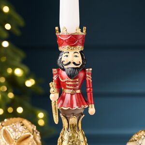 Декоративный подсвечник Щелкунчик - Red Crown 22 см Goodwill (Гудвилл) фото 3