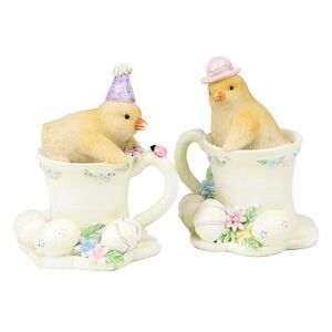 Набор декоративных фигурок Пасхальное Чаепитие 8 см, 2 шт Goodwill (Гудвилл) фото 6