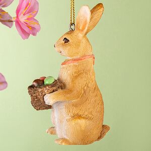 Подвесное украшение Пасхальный Кролик с корзинками 9 см Goodwill (Гудвилл) фото 3