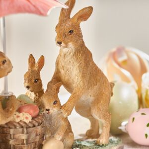 Декоративная фигурка Sunny Day - Семья Кроликов под зонтиком 16 см Goodwill фото 6