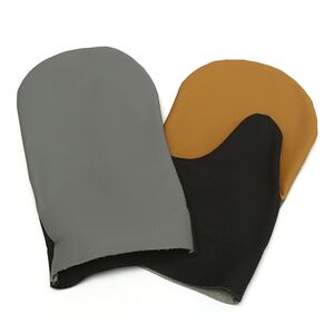 Кожаные рукавицы для гриля и барбекю, 1 пара Снегурочка фото 6