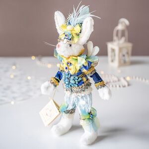 Коллекционная кукла Джеронимо Рэббитсон - Хранитель Страны Чудес 36 см (Mark Roberts, США). Артикул: MR51-37270-BLU-1