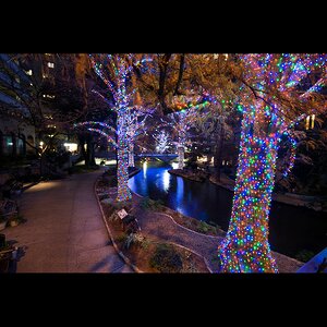 Гирлянды на дерево Клип Лайт Legoled 60 м, 450 разноцветных LED, черный КАУЧУК, IP54 BEAUTY LED фото 2