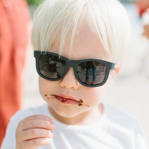 Детские солнцезащитные очки Babiators Original Navigator Чёрный спецназ, 0-2 лет Babiators фото 2