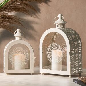 Набор подсвечников-фонарей Normanton 26-33 см, 2 шт Koopman фото 6