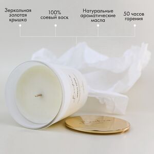 Ароматическая свеча Северная Клюква - Бреатенс 9 см, 200 мл, 50 часов горения Breathense (Брэтэнс) фото 5