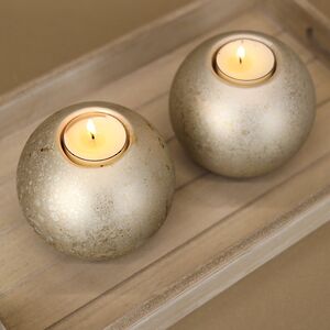 Стеклянный подсвечник Затерянная Планета 10 см Goodwill фото 2