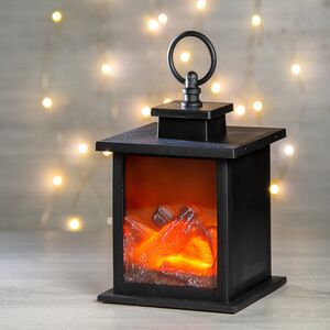 Декоративный фонарь - камин Чезарре 19*12 см, батарейки (Peha, Нидерланды). Артикул: PT-11005