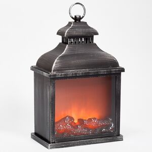 Декоративный фонарь - камин Джованни 39*25 см, батарейки Peha фото 8