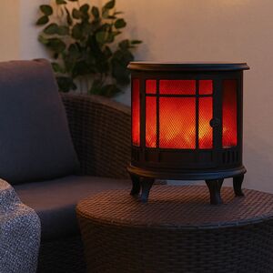 Декоративный камин без обогрева Oswald 35*30 см, батарейки Peha фото 2