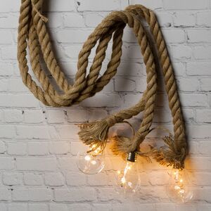 Декоративный подвесной светильник Антверпен с ретро-лампочками, 100*11 см, стекло (Peha, Нидерланды). Артикул: PT-15225