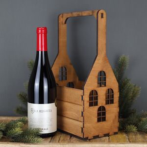 Декоративный ящик с ручкой Домик Арнем 34*20 см (Christmas Apple, Россия). Артикул: ПУ16-1