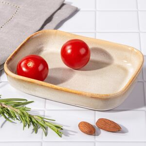 Керамическая формочка для запекания Астейн 13*9 см, 140 мл, песочная