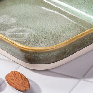 Керамическая формочка для запекания Астейн 13*9 см, 140 мл, оливковая Koopman фото 2