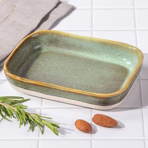 Керамическая формочка для запекания Астейн 13*9 см, 140 мл, оливковая Koopman фото 3